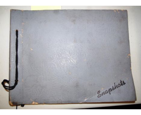 Vintage Australian scenes photo album 30cm x 23cm approx