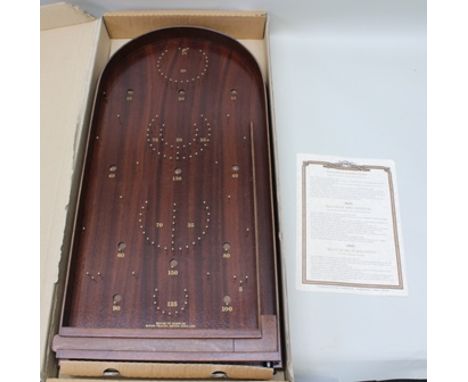 HOUSE OF MARBLES BAGATELLE BOARD in original vending box 
