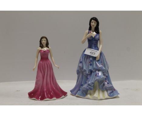 TWO ROYAL DOULTON FIGURES ANDREA HN 4941 AND RUBY HN 4976 