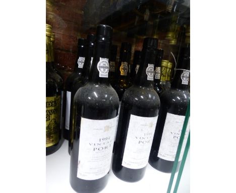 PORT, TWELVE BOTTLES 1994 SELECTED VINTAGE PORT.