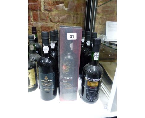 PORT, TEN BOTTLES SELECTED VINTAGE PORT, 1994 TOGETHER WITH ONE OF TAYLORS 1996 AND ONE COCKBURN SPECIAL RESERVE.