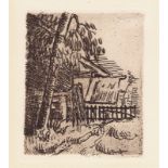 Cézanne, Paul. Paysage à Auvers