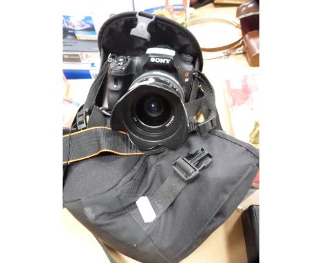 Sony CX65 camera, Eggsnow lens and outer bag. 