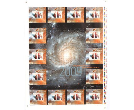 Stamps. Canada, enhanced uncut Press Sheet 2009, in celebration of the International Year of Astronomy, limited edition of 75