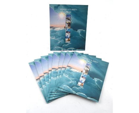 Stamps - Australia Antarctic Territories first day covers in one (1) archive box. 1980s issues in duplication. Plus 2001 pres