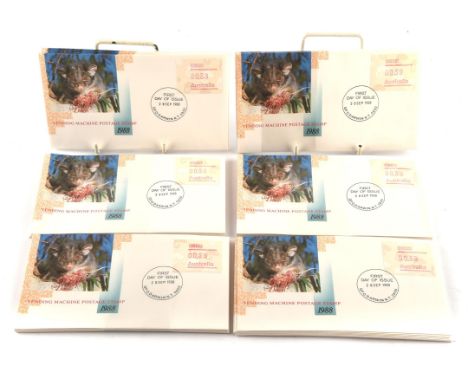 Stamps - Australia Accumulation of First Day Covers, Covers, Aerograms, commemorative issued covers, postal stationary. All p