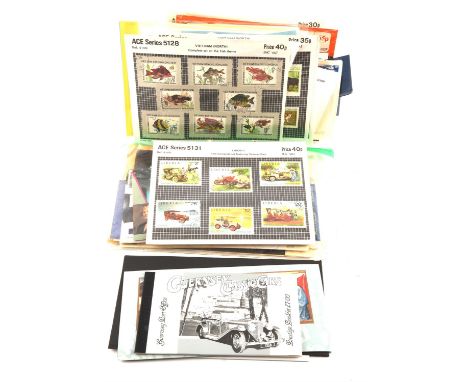 Stamps - Commonwealth and Great Britain collection in four (4) archive boxes. Containing twenty (20) binders of covers, first