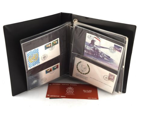 Stamps - Great Britain and Isle of Man first day covers, covers. Includes presentation packs of Isle of Man definitive issues