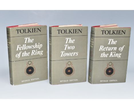 TOLKIEN; J.R.R. The Lord Of The Rings in three volumes, Revised Editions, The Fellowship Of The Ring 2nd Edition 3rd Impressi