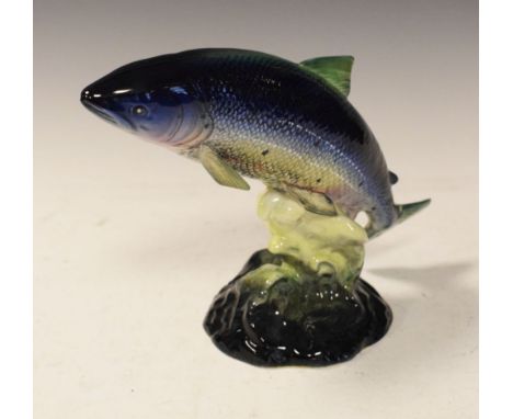 Beswick ceramic figure of 'Atlantic Salmon' (1233), 19cm high  