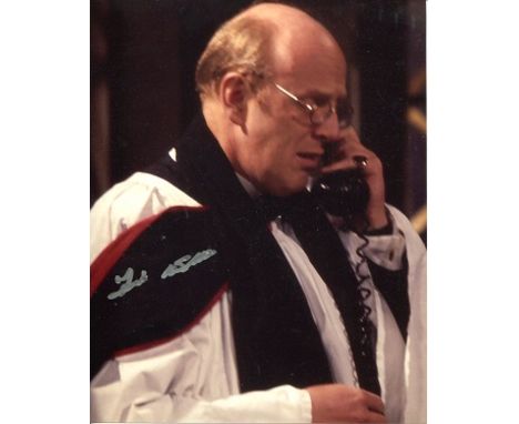 DADS ARMY: 8x10 photo signed by actor Frank Williams who played the Vicar in this most loved comedy series. Good condition. A