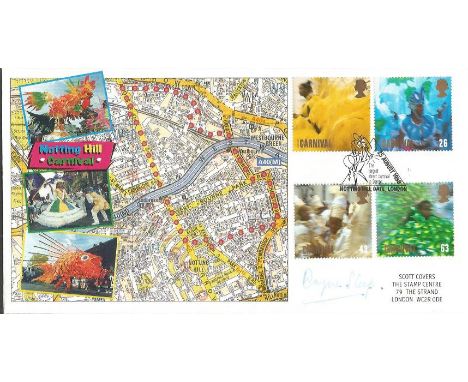 Wayne Sleep signed Notting Hill Carnival FDC. 25/8/98 Notting Hill Gate London postmark. Good condition. All signed items com