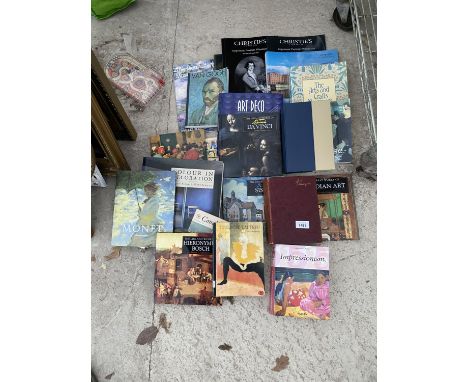 VARIOUS ART AND ANTIQUE FURNITURE BOOKS 