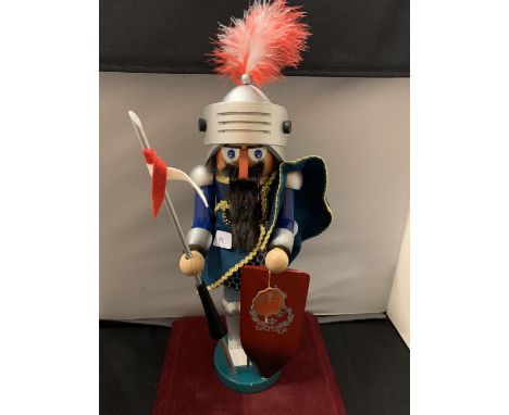 A 'SIR LANCELOT' STEINBACH NUTCRACKER (APPROX. 40CM) 