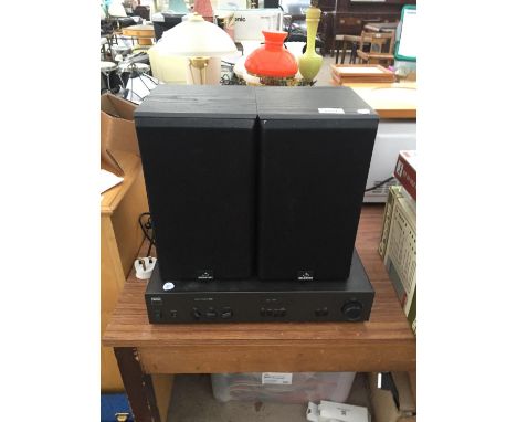 A STEREO AMPLIFIER AND A PAIR CELESTION 