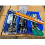 Lot of Assorted Taps and Drill Bits