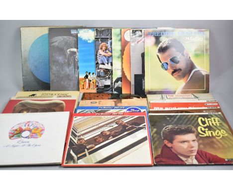 A Collection of Various LPs to include The Beatles, Fleetwood Mac, Rolling Stones, Freddie Mercury, Elton John, Cliff Richard