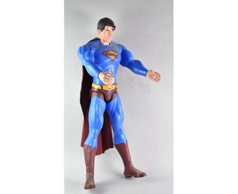 A Large Articulated Figure of Superman, 71cms High