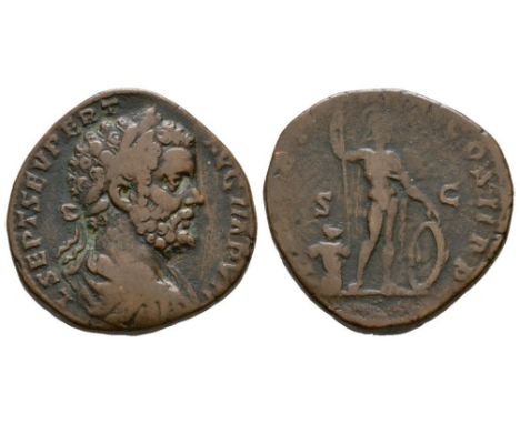 196 AD. Rome mint. Obv: L SEPT SEV PERT AVG IMP VII legend with laureate, draped and cuirassed bust right. Rev: P M TR P IIII