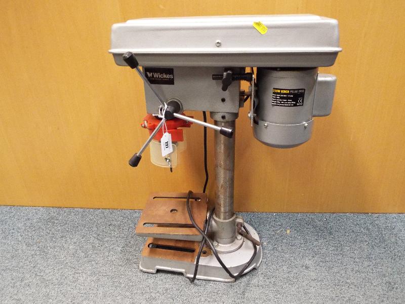 A Wickes 250w bench pillar drill