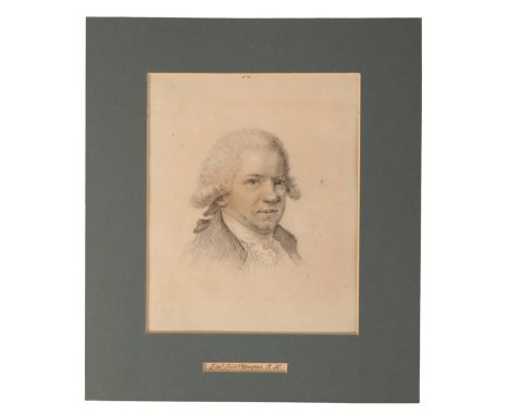 ENGLISH SCHOOL, EARLY 19TH CENTURY A portrait of Lieutenant Richard Douglas pencil sketch on paper, unsigned, inscribed below