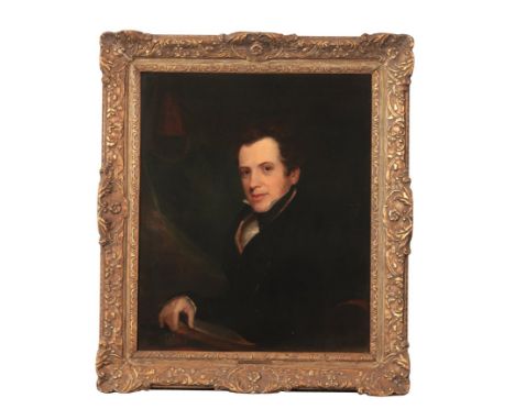 ASCRIBED TO GEORGE CLINT (1770-1854) A portrait of a gentleman, traditionally identified as John Pritt Harley the sitter depi