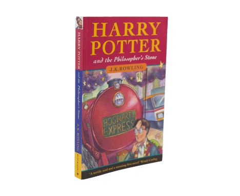 ROWLING, J. K. Harry Potter and the Philosopher's Stone, first edition, first issue, London: Bloomsbury, 1997. Octavo, paperb