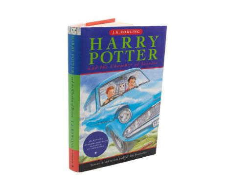 ROWLING, J. K. Harry Potter and the Chamber of Secrets, signed first edition, first issue, full number line, '10 9 8 7 6 5 4 