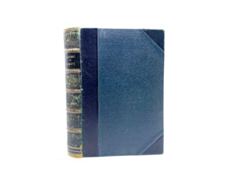Whymper, Edward. Chamonix and the Range of Mont Blanc, fifth edition, bound with The Valley of Zermatt and the Matterhorn, fo