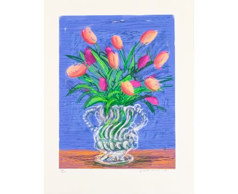 David Hockney RA (English, b. 1937). Untitled, No. 346, from A Bigger Book: Art Edition B, iPad drawing in colours, 2010/2016