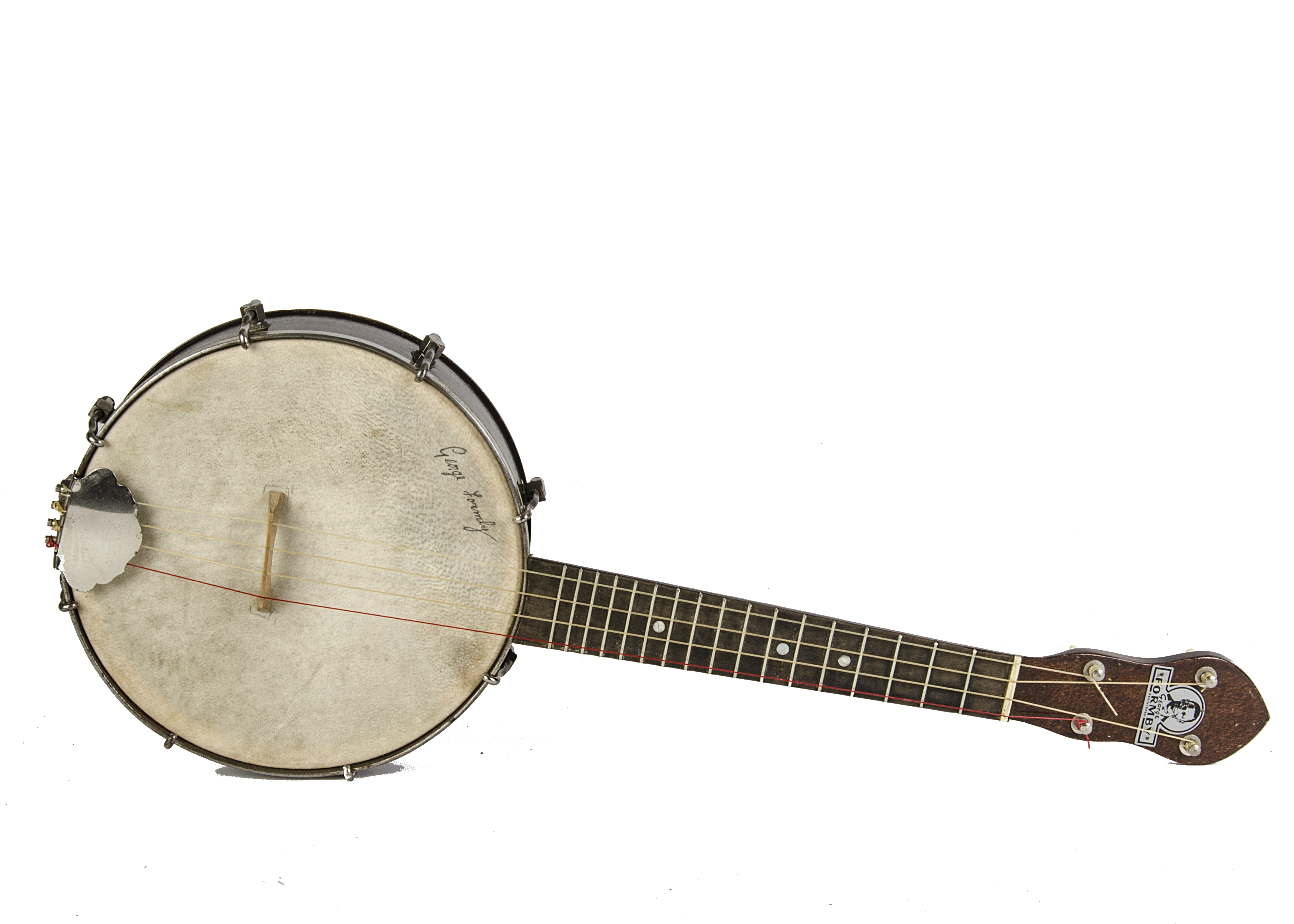 Formby, Dallas "A" Ukulele Banjo, in original case, with