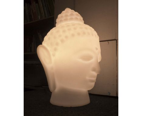 BUDDHA TABLE LAMP, polyethylene, 34cm H.