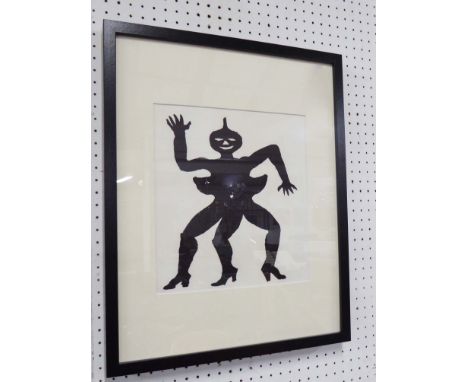 ALEXANDER CALDER, lithograph, Derriere le Mirror No. 212, January 1975, Ed Maeght, Paris, framed and glazed. 