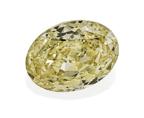 LOSER CHAMÄLEON DIAMANT. Beschreibung: Angaben laut GIA Expertise von 08/2020: 1 ovaler, facettierter Diamant, 1,26 ct., Fanc