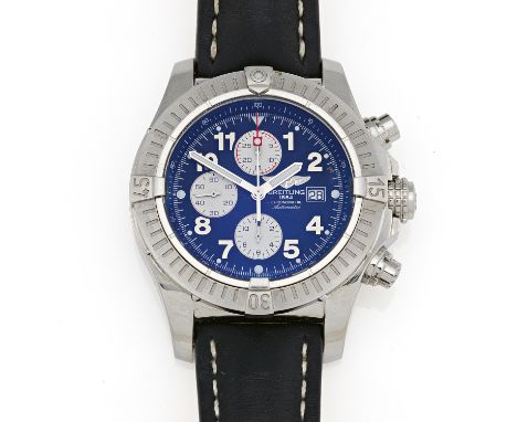 BREITLING1884 Chronometre "Super Avenger". Armbanduhr. Herkunft: Schweiz. Datierung: Um 2010. Werk: Automatik Chronometer. Ge