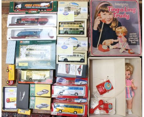 ***THREE BUSES HAVE BEEN WITHDRAWN FROM THIS LOT: REFERENCE 97822 18005 AND 34703*** Diecast: A collection of assorted boxed 