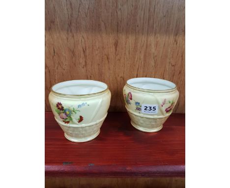 2 ROYAL WORCESTER VASES 