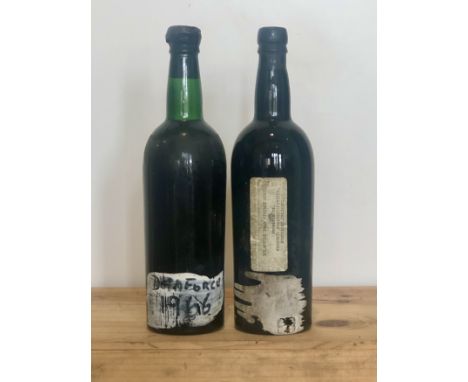 2 Bottles Delaforce Vintage Port being 1 bottle Delaforce Vintage Port 1966 (vts) together with 1 bottle Delaforce Vintage Po