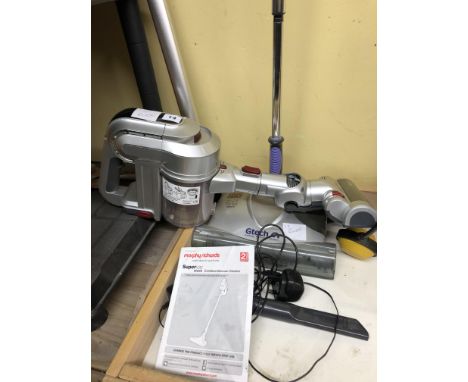 HAND HELD SUPER SLEEK VAC AND GTECH SUPER SWEEP SWEEPER