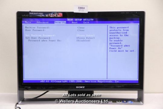 Sony vaio sve1511c1rw прошивка bios