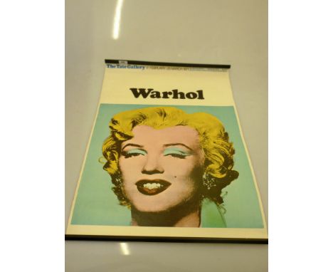 ANDY WARHOL MARILYN MONROE POSTER30.5" X 20"