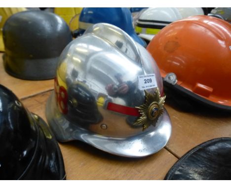 SWEDISH FIRE SERVICE HELMET