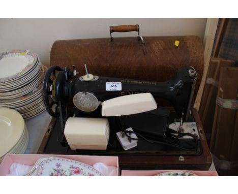 A Singer sewing machine, sold as collector's item 