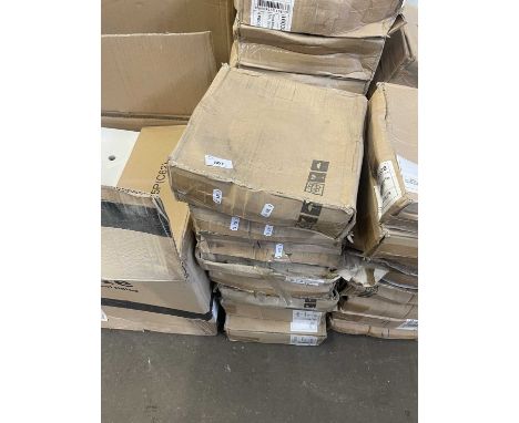 Eight boxes of unused ceramic dinner wares