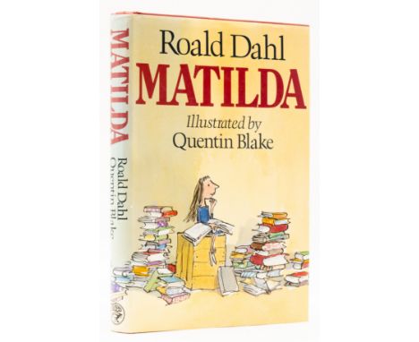 Dahl (Roald) Matilda, first edition, original boards, dust-jacket without price to front flap, light fading to spine, light c