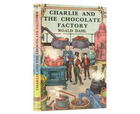 Dahl (Roald) Charlie and the Chocolate Factory, first English edition, cut signature of the author on title, illustrations by