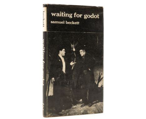 Beckett (Samuel) Waiting for Godot, first English edition, contemporary ownership name on toned and spotted front free endpap