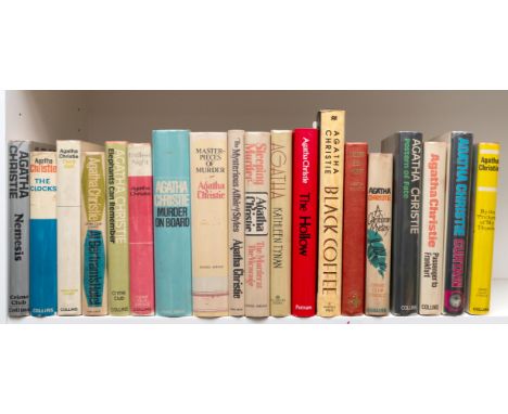 Christie (Agatha) A Caribbean Mystery, 1964; Passenger to Frankfurt, 1970; Postern of Fate, 1973; Curtain: Poirot's Last Case