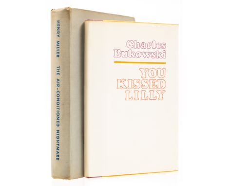 Bukowski (Charles) You Kissed Lilly, one of 200 copies signed by the author, original cloth-backed boards, dust-jacket, very 