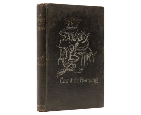 [Warner (William "Cheiro" John)], "Leigh de Hamong".  A Study of Destiny, first edition, ownership name and embossed stamp on